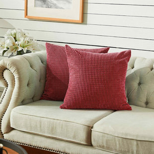 FY FIBER HOUSE Checkered Pillow Cover