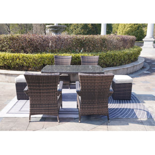 PRIMESTOK 6 - Person Outdoor Seating Group with Cushions