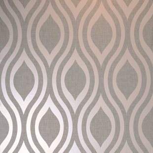 GEORGE OLIVER Luxe 10.05m x 53cm Wallpaper Roll