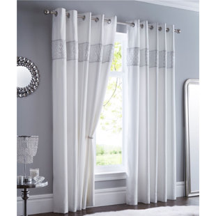 17 STORIES Vorhang-Set Honrine mit Ösen, blickdicht (Set besteht aus 2)