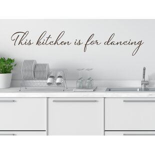 STORY OF HOME DECALS This Kitchen Is for Dancing Wall Decal