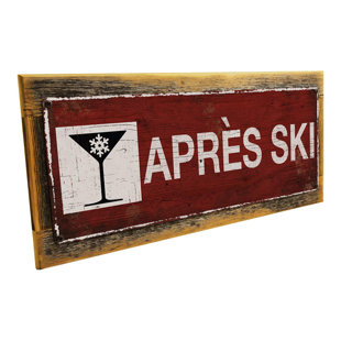 HOMEBODY ACCENTS Framed Après Ski Sign