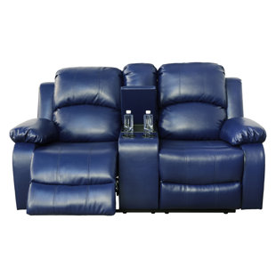 L&T HOME LIVING INC Aloisa 74.5" Wide Pillow Top Arm Reclining Loveseat