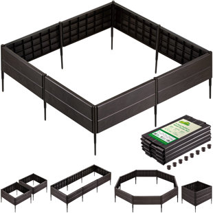 D.F. OMER Raised Garden Bed with 5 Possible Planter Beds Assembly Options