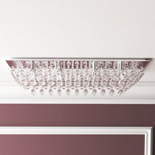 WILLA ARLO INTERIORS Crystal Flush Mount