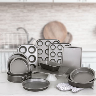 BELFRY KITCHEN 15-tlg. Backformen-Set Ramsell, antihaftbeschichtet