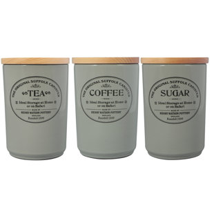 HENRY WATSON Ceramic / Porcelain Jar - Set of 3