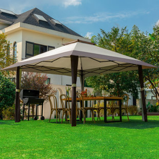 YOHO BEDDING INC 13 Ft. W x 13 Ft. D Steel Pop-Up Canopy