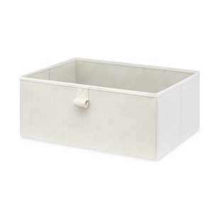 CALIFORNIA CLOSETS® Grove Storage Fabric Bin Ivory