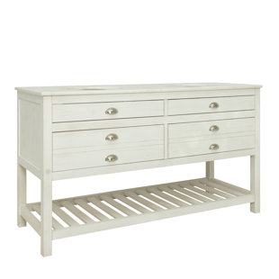 MODETTI USA LLC 60'' Single Bathroom Vanity with Cultured Marble Top