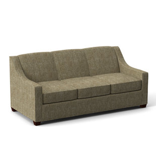 EDGECOMBE FURNITURE Phillips Square Arm Sofa with Reversible Cushions