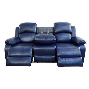 L&T HOME LIVING INC Landon 82" Wide Pillow Top Arm Reclining Sofa
