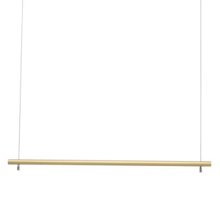 REBRILLIANT Herickson 39.37'' Metal Wall Mounted Clothing Racks