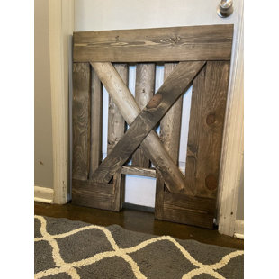 STUMPS CUSTOM WOOD Solid Wood Paneled without Installation Hardware Kit Barn Door