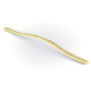 TOPEX DESIGN Swarovsky Crystal Adjustable Arch Pull