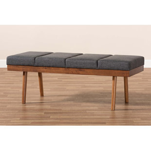 IHOME STUDIO Polyester Upholstered Bench