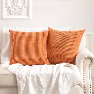 FY FIBER HOUSE Checkered Pillow Cover