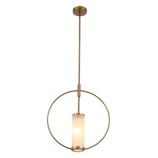 DECOMUST 1 - Light Single Cylinder Amor Pendant Ring Circle Lamp