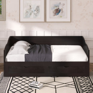 RED BARREL STUDIO® Budyoni Twin Daybed with Trundle and Drawers