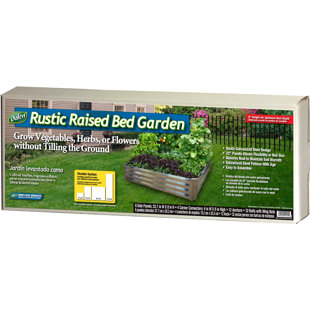 DALEN PRODUCTS Metal Raised Garden Bed