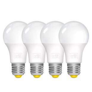 BRILLI WELLNESS LIGHTING 16.5 Watt (100 Watt Equivalent), A21 LED, Dimmable Light Bulb, Warm White (2700K) E26/Medium (Standard) Base (Set of 4)