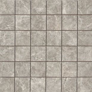 EMSER TILE Havana 12" x 12" Ceramic Grid Mosaic Wall & Floor Tile