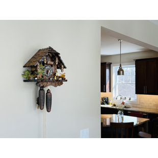 RIVER CITY CLOCKS Eight Day Cottage Cuckoo Wall Clock