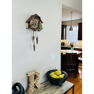 RIVER CITY CLOCKS Musical Cottage Cuckoo Wall Clock