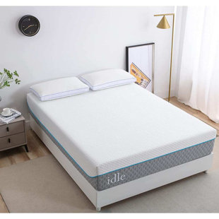 ALWYN HOME Osawatomie 12'' Medium Memory Foam Mattress in A Box,CertiPUR-US
