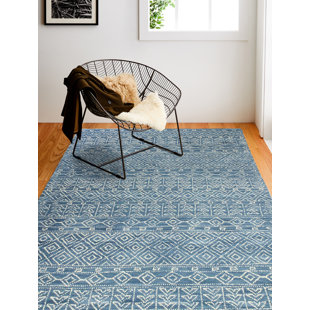 FOUNDRY SELECT Arnolds Hand Knotted Wool Geometric Rug