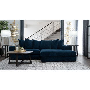 HOME BY SEAN & CATHERINE LOWE Luxe 108" Corduroy Sectional