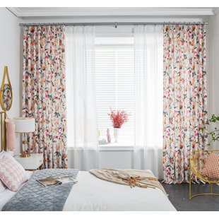 VISIONARY HOME Linen Semi Sheer Pair (Set of 2)