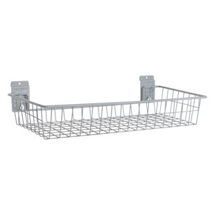 STOREWALL Slatwall Heavy Duty Shallow Basket