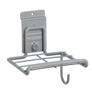 STOREWALL Slatwall 6" Shelf With Cord Holder