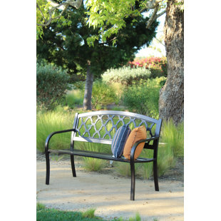 INNOVA HEARTH AND HOME Metal Outdoor Bench