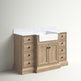 SAND & STABLE™ Claire 48'' Single Bathroom Vanity with Top