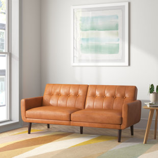 MERCURY ROW® TEEN Gaige Twin 78.5'' Velvet Convertible Sofa