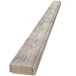 UFP-EDGE Charred Wood Shiplap 1 in. x 6 in. x 6 ft. Boards