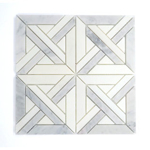 EMSER TILE Alluro™ 12'' W x 12'' L Natural Stone Singular Tile
