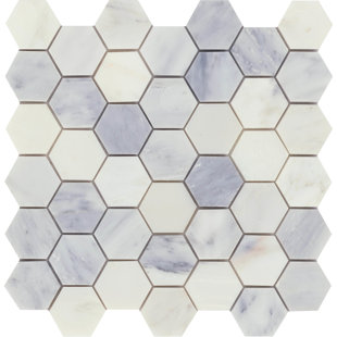 EMSER TILE 12'' W x 12'' L Natural Stone Tile Mosaic Sheet
