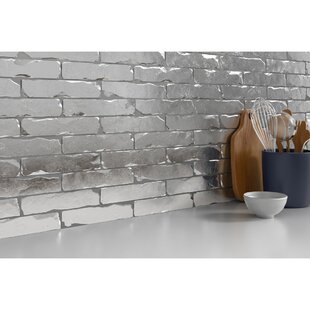 EMSER TILE Place2B™ 2'' W x 10'' L Ceramic Subway Singular Tile