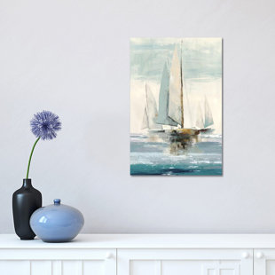 BEACHCREST HOME Wandbild Stille Boote I von Vincent Van Gogh
