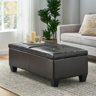 ALCOTT HILL® Palos Faux Leather Ottoman