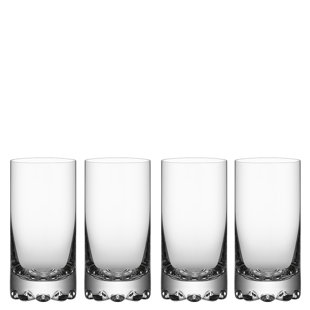 ORREFORS Erik 6oz. Highball Glass Set (Set of 4)