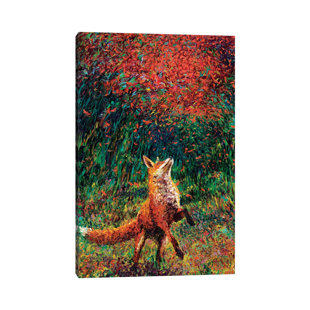 WADE LOGAN Leinwandbild Fox Fire von Iris Scott
