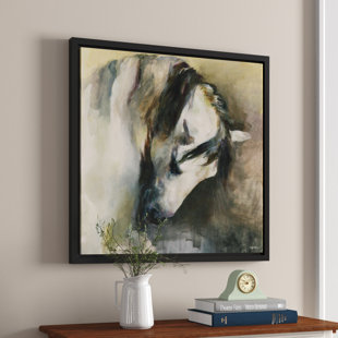 THREE POSTS™ Havre Classical Horse V2 On Canvas Print