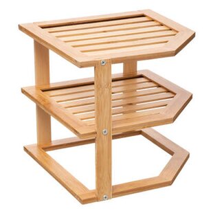 5FIVE Wood Cabinet Shelving Rack