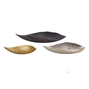 R16 HOME FURNITURE Nalu 3 Piece Coffee Table Tray Set