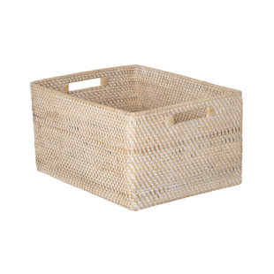 Rosecliff Heights Bavan Rattan Basket