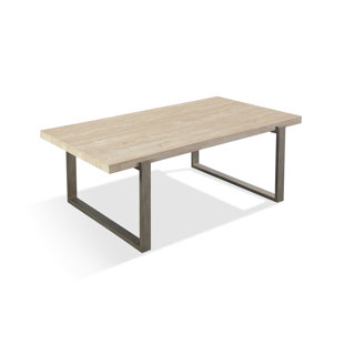 HOKKU DESIGNS Chandre Solid Wood Top Coffee Table